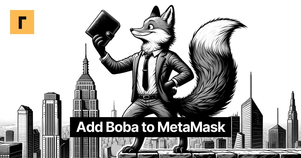 Add Boba to MetaMask